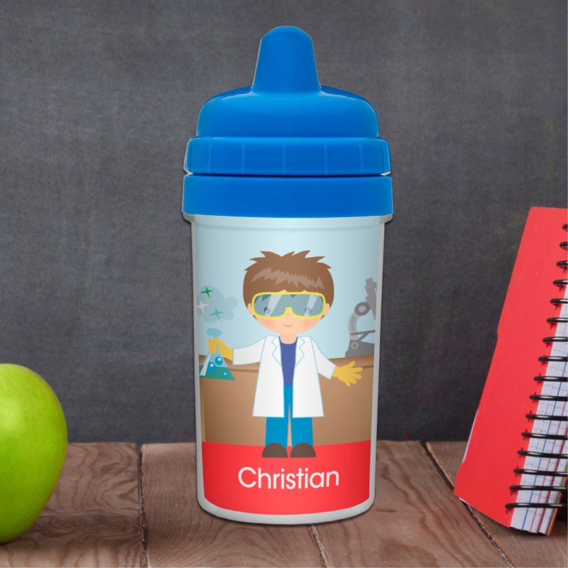 Cool Scientist Boy Baby Sippy Cup