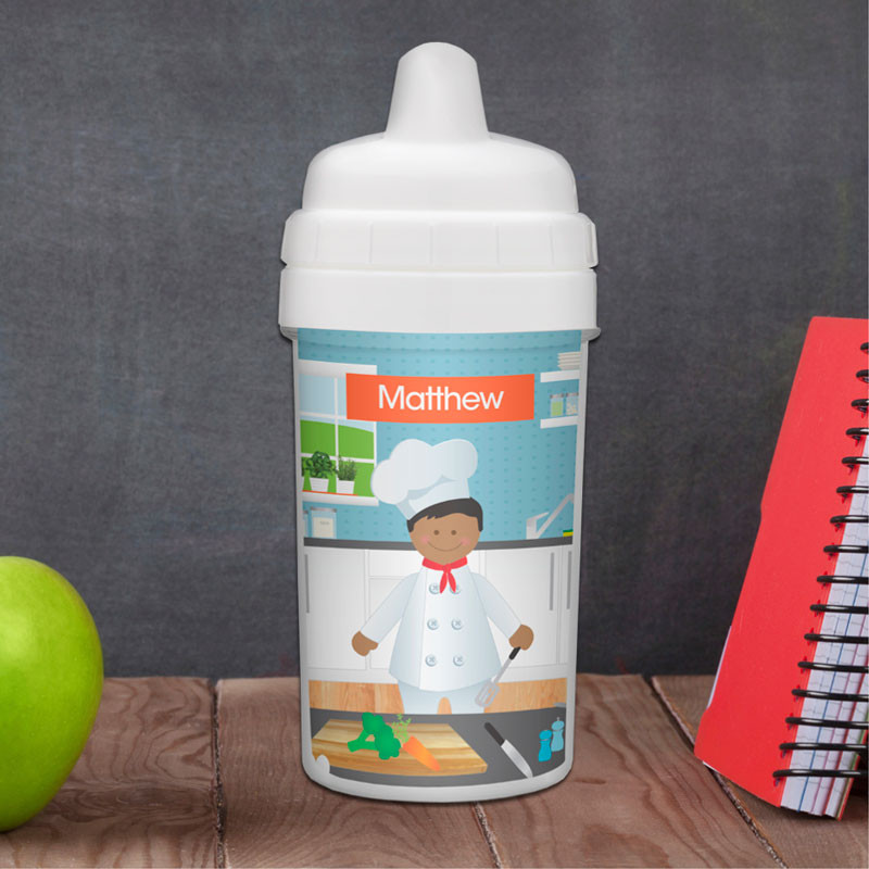 A Chef's Boy Taste Personalized Sippy Cups