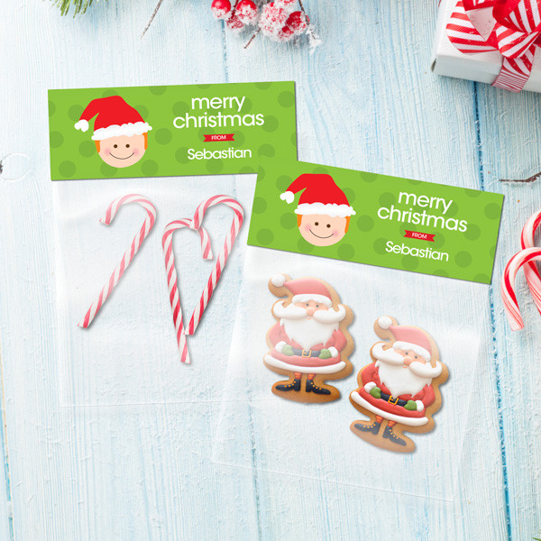 Santa's Hat - Boy - Treat Bags