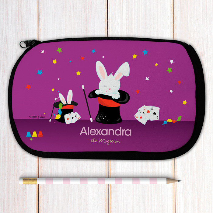 Cute Girl Magician Pencil Case