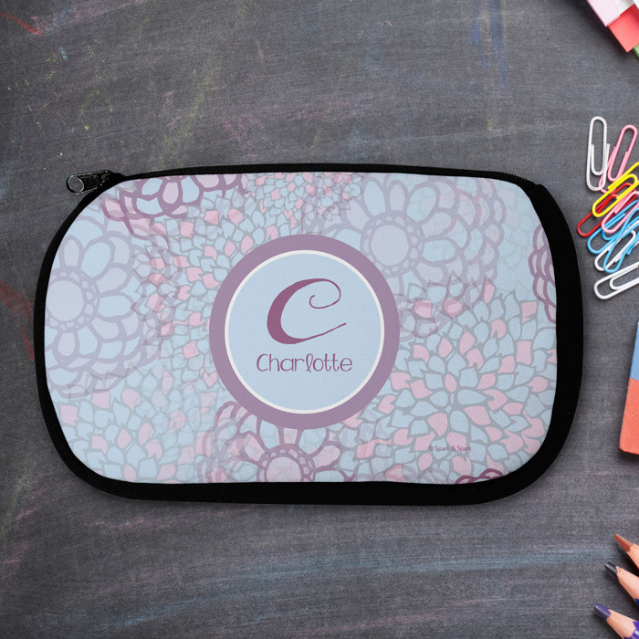 Flower Mosaic Pencil Case