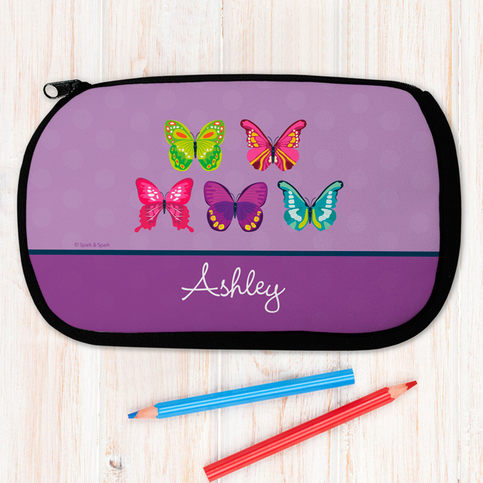 Bright Butterflies Pencil Case