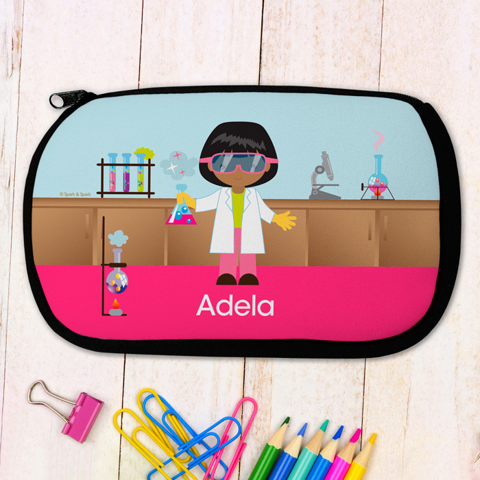 Cute Scientist Pencil Case
