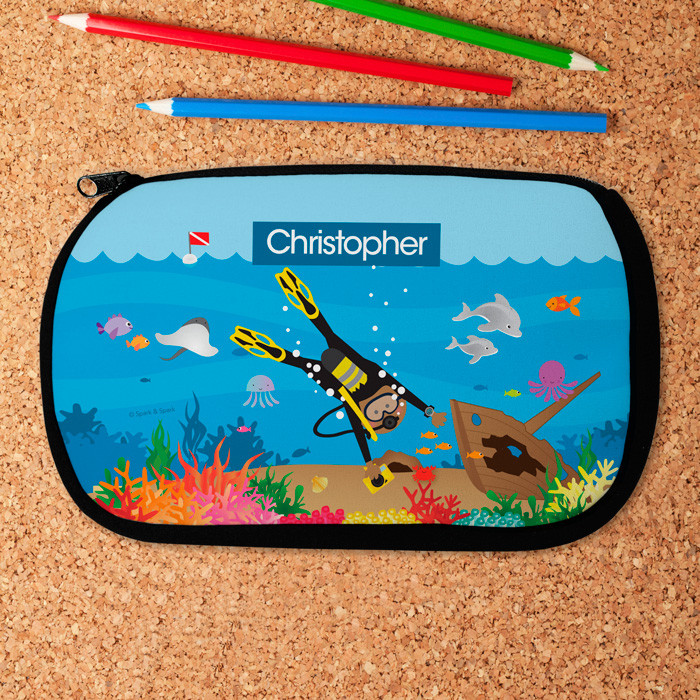 Under The Sea Boy Pencil Case