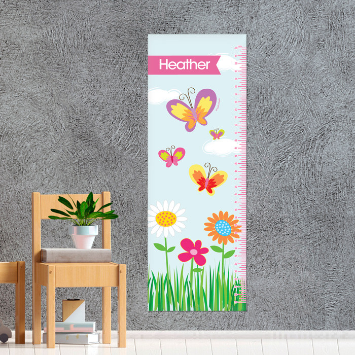 A butterfly field Growth Chart