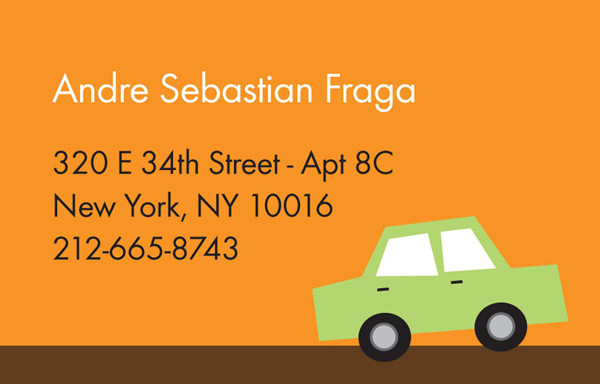 Ready For A Ride Calling Card