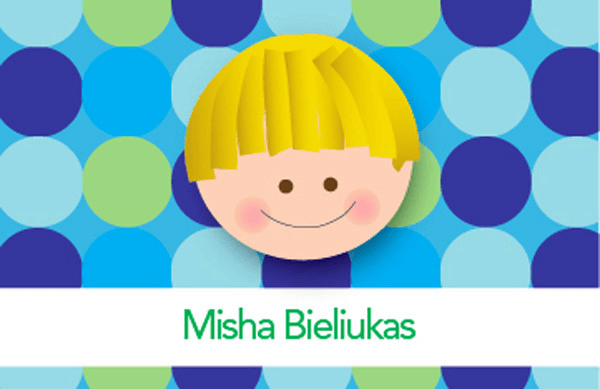 Round And Round I Go  Gift Tag