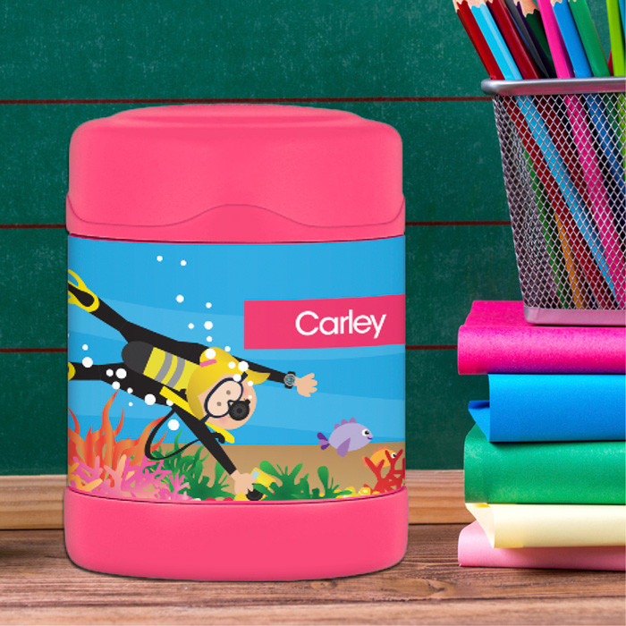 Under the Sea Girl Thermos Food Jar