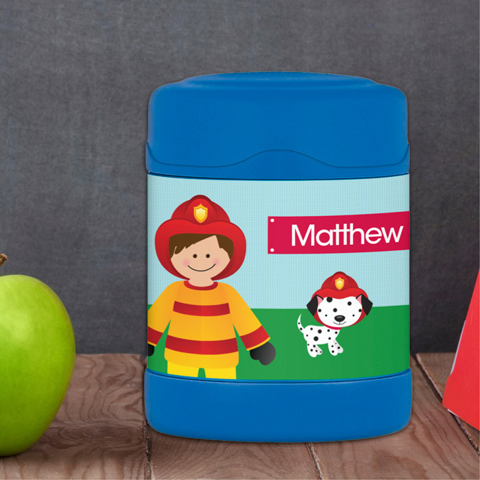 Call a Firefighter Thermos Food Jar