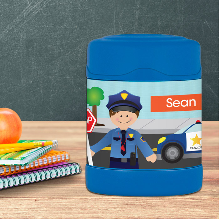 Police on Duty Thermos Food Jar