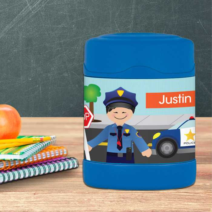 Police on Duty Thermos Food Jar