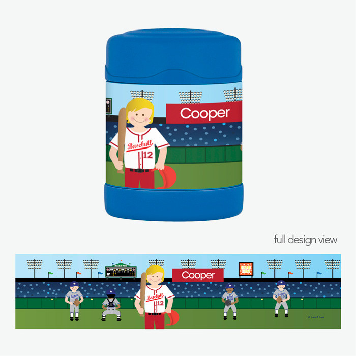 Home Run Thermos Food Jar