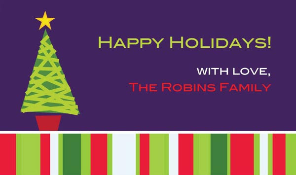 Happy Holidays  Gift Tag