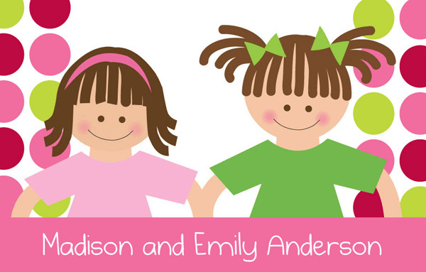 Smiling With My Little Sister Gift Tags