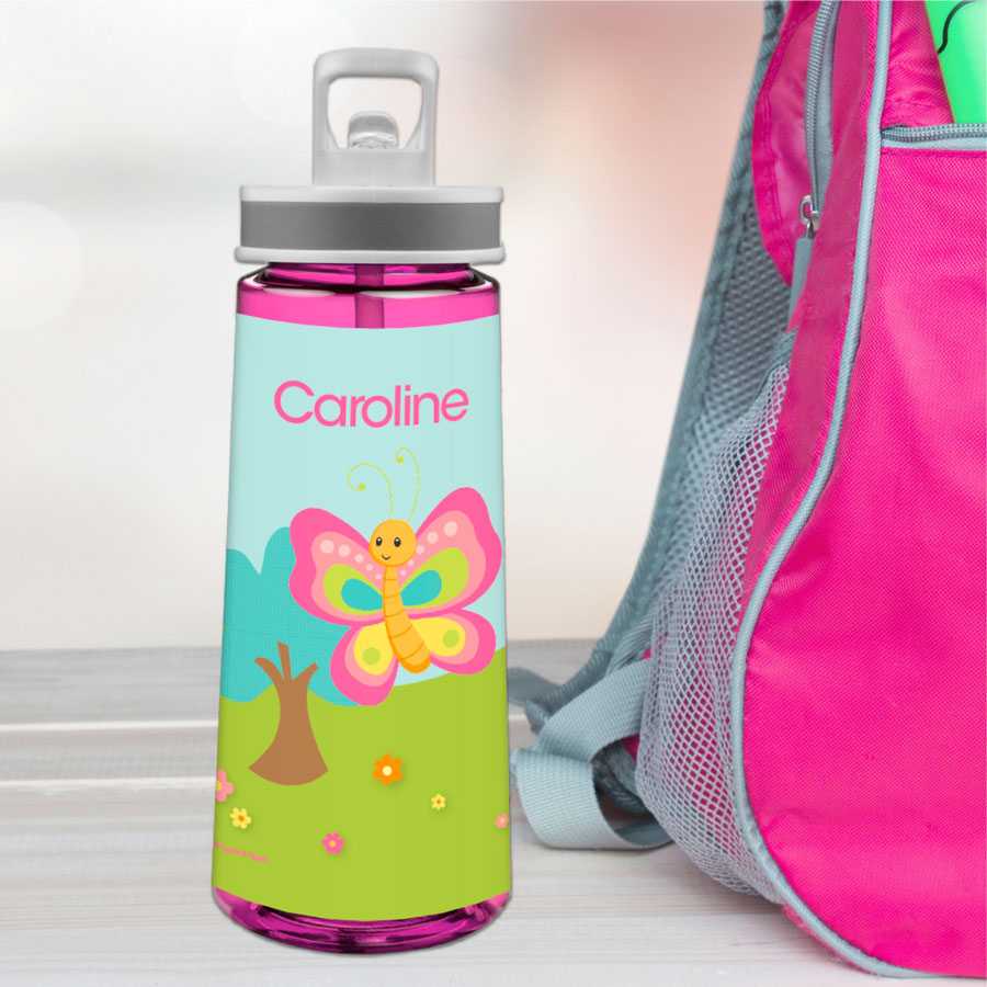 Cute And Sweet Butterfly Sports Water Bottle