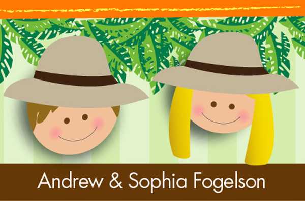 Ready For Our First Safari Gift Tags