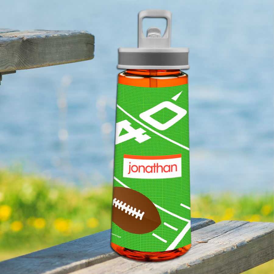 Football Fan Sports Water Bottle