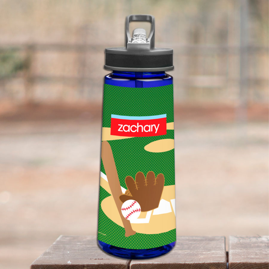 Baseball Fan Sports Water Bottle