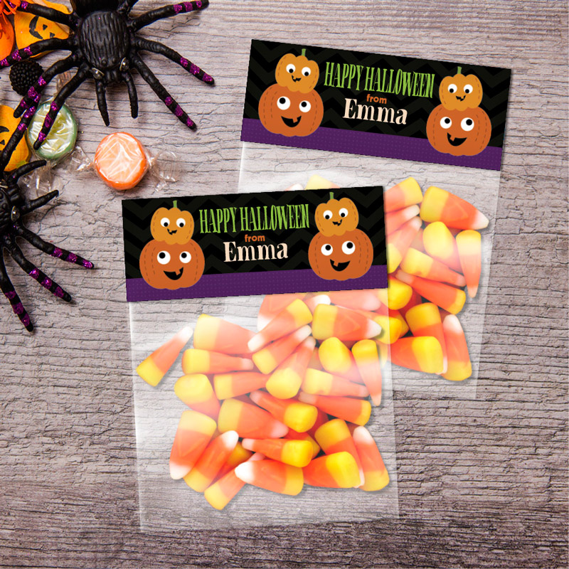 Spooky Pumpkins Treat Bags