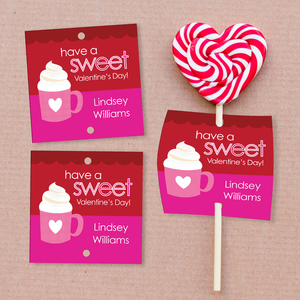 A Cup Of Sweetness Lollipop Cards Set