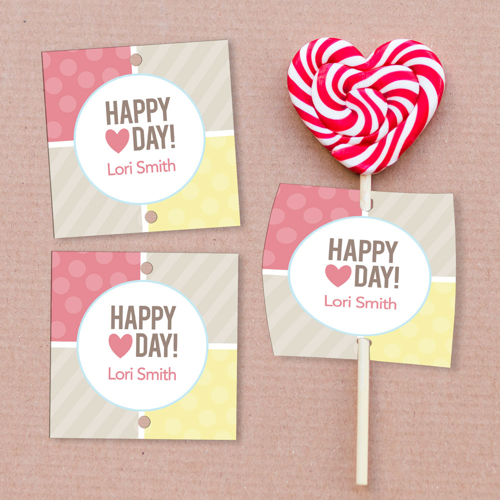 Love Is In The Air Lollipop Cards Set