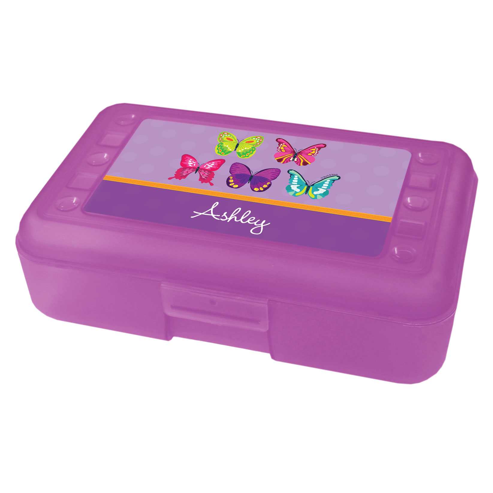 Bright Butterflies Pencil Box