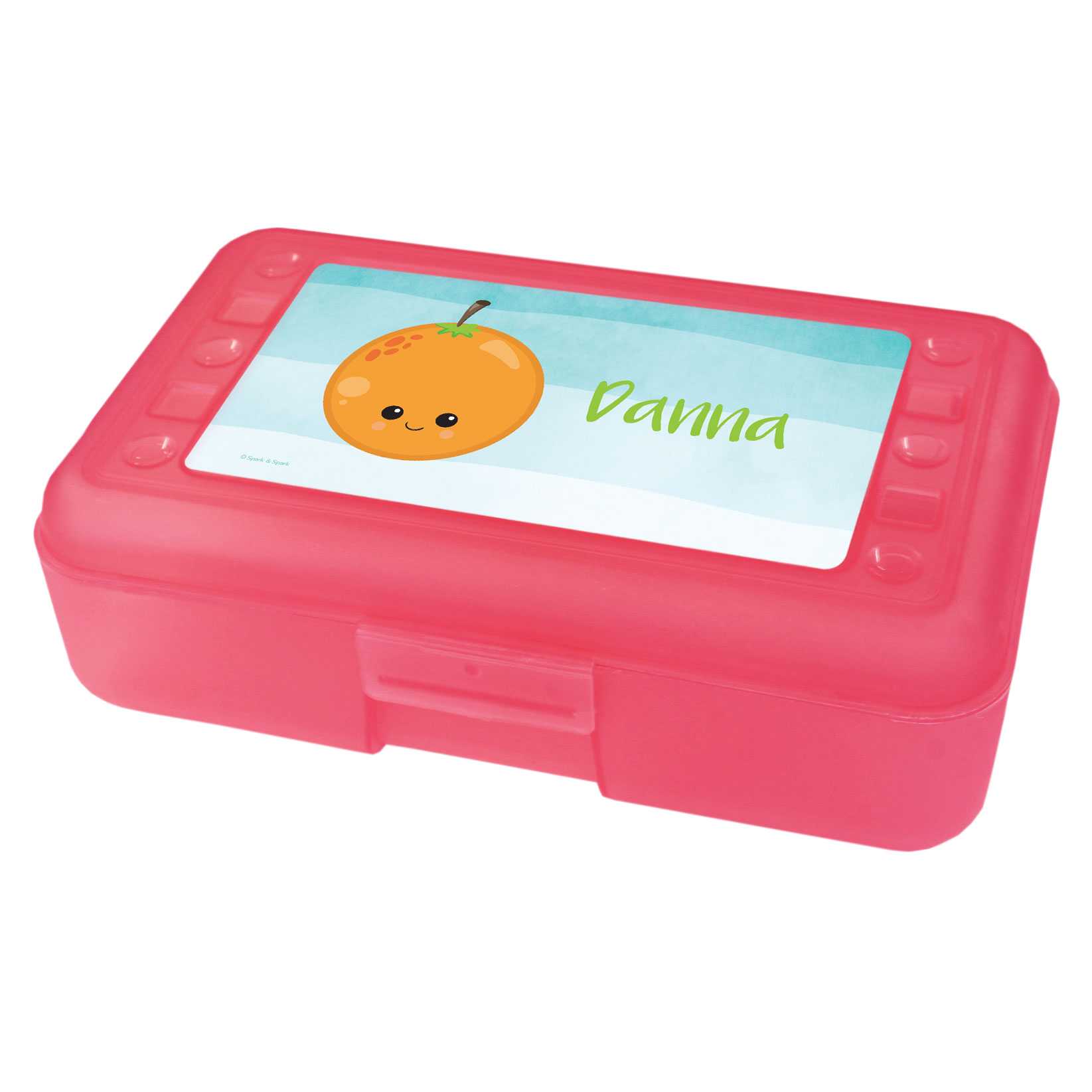 Yummy Orange Pencil Box