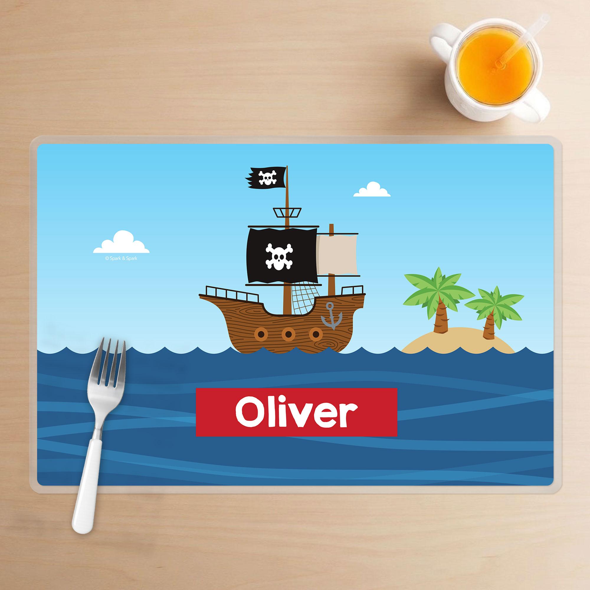 All Aboard Pirates Kids Placemat