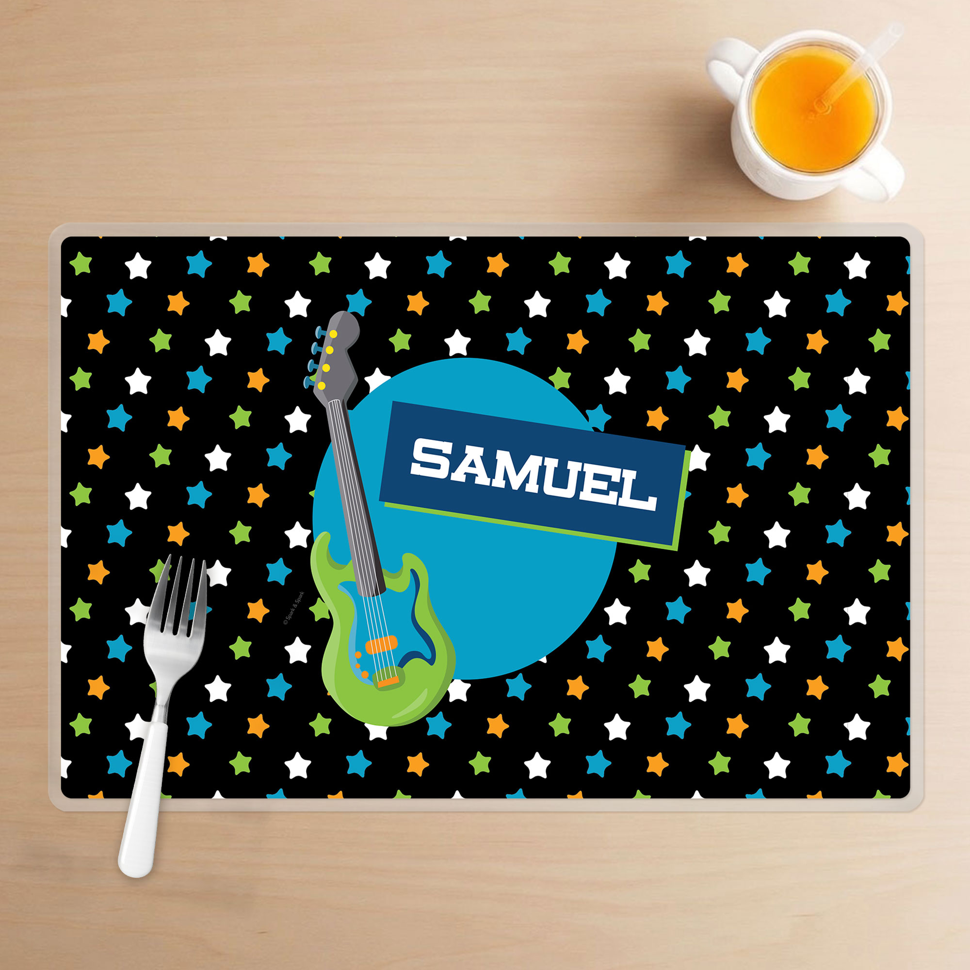 Guitar sounds Kids Placemats