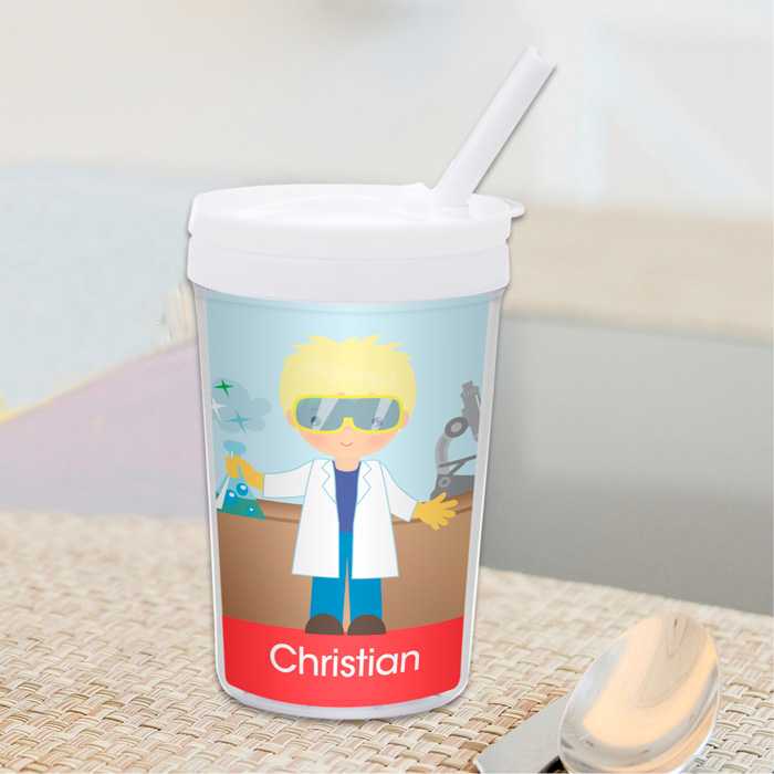 Cool Scientist Boy Toddler Cup