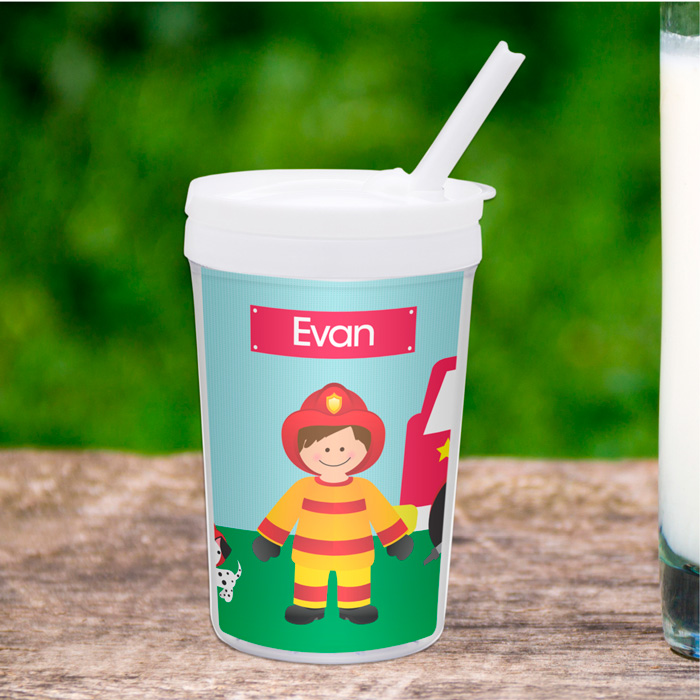 Call a Firefighter Toddler Cup