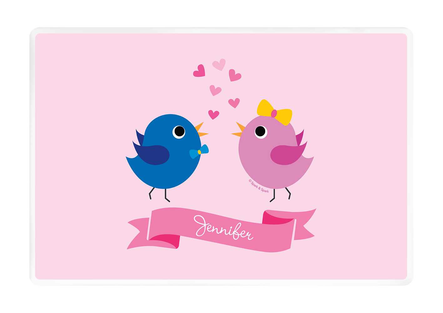 Sweet & Cute Birds Kids Placemat