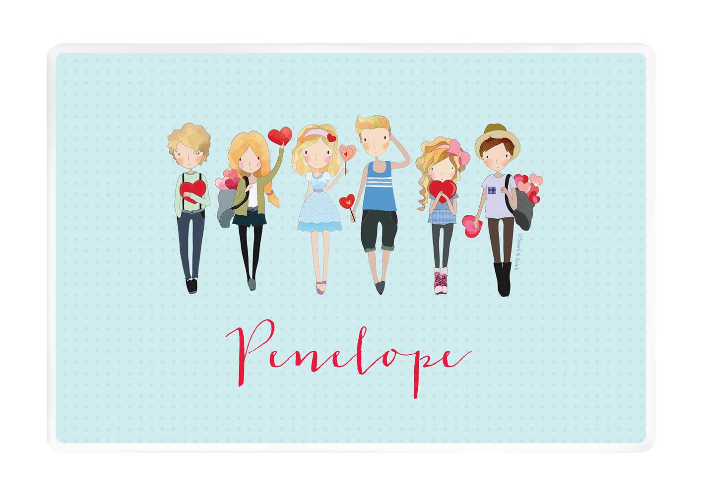 Group of Love  Kids Placemat