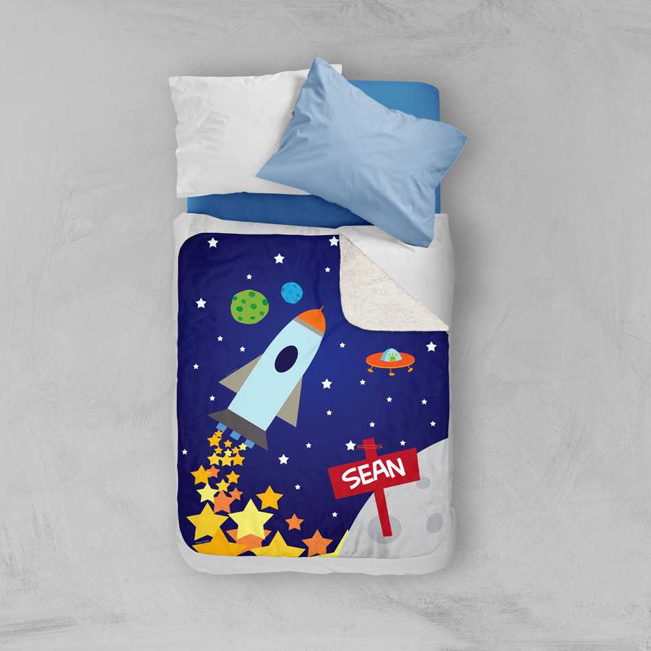 Rocket Launch Sherpa Blanket