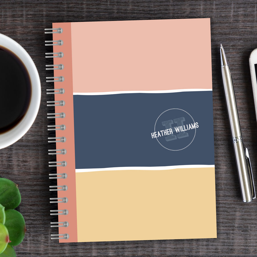 Three Stripes Writing Journal