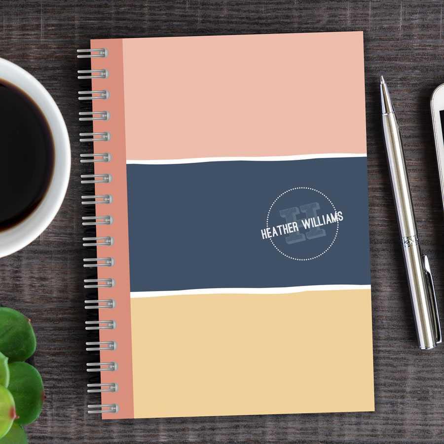 Three Stripes Writing Journal