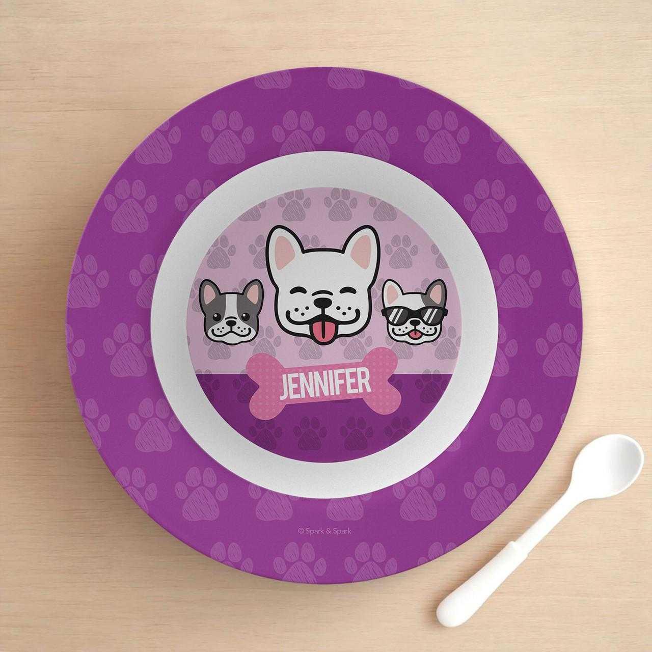 Doggy Crew Purple Kids Bowl