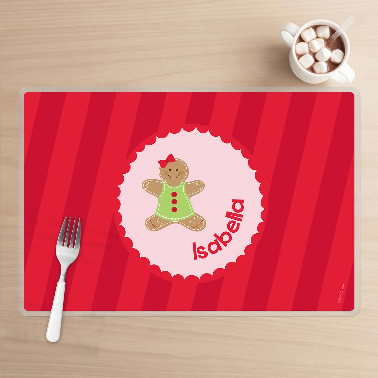 Xmas Cookie for me - Pink Kids Placemat