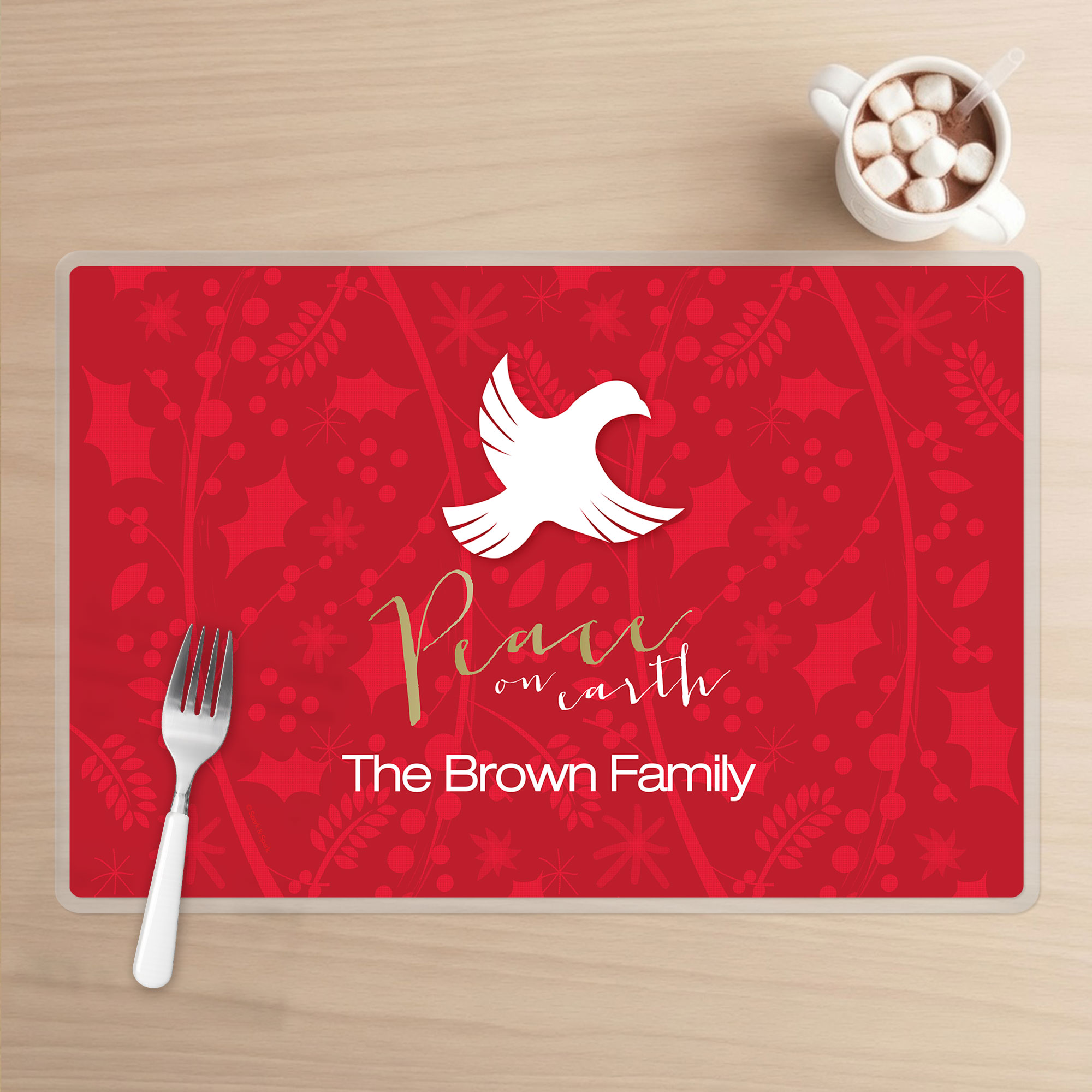 Peace On Earth Holiday Placemat