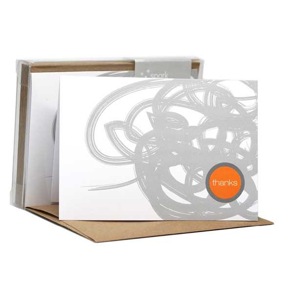 Urban graffitti Grey Notecards