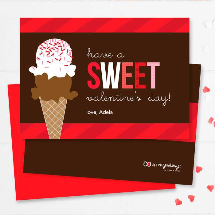 Sweet Valentine's Day Kids Valentines Cards