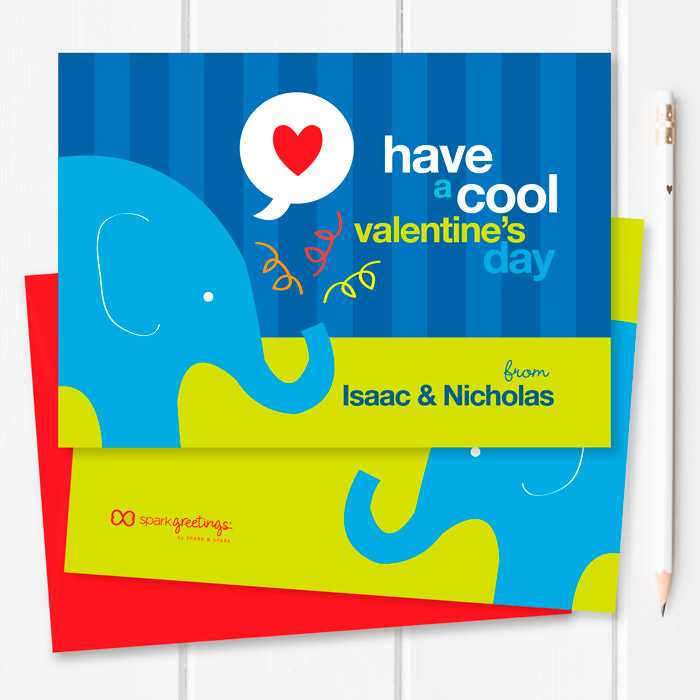 A Cool Valentine's Day Kids Valentines Cards
