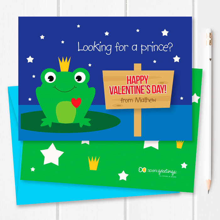 Are You My Prince Kids Valentines Cards
