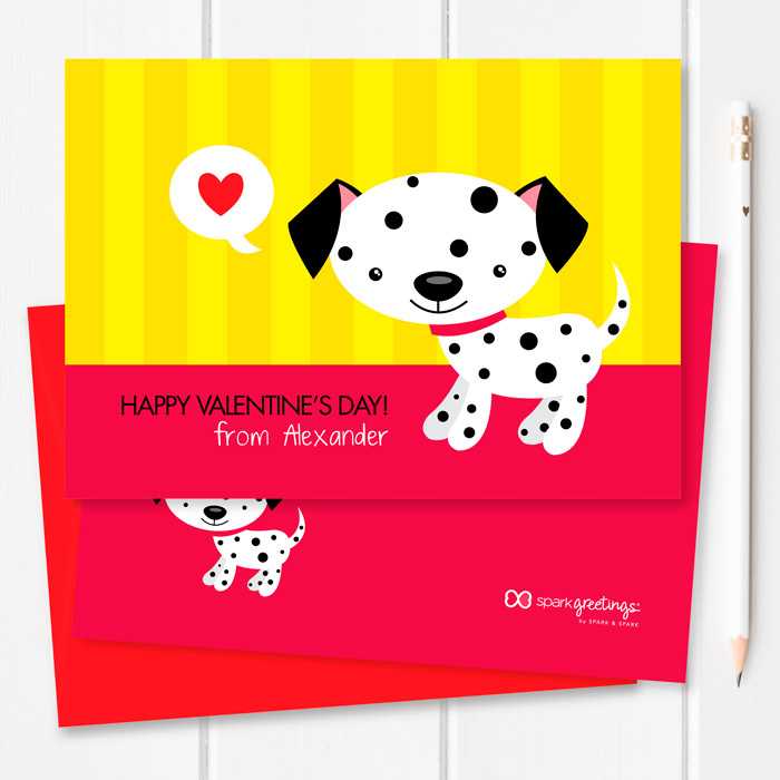 A Patchy Valentine's Day Kids Valentines Cards