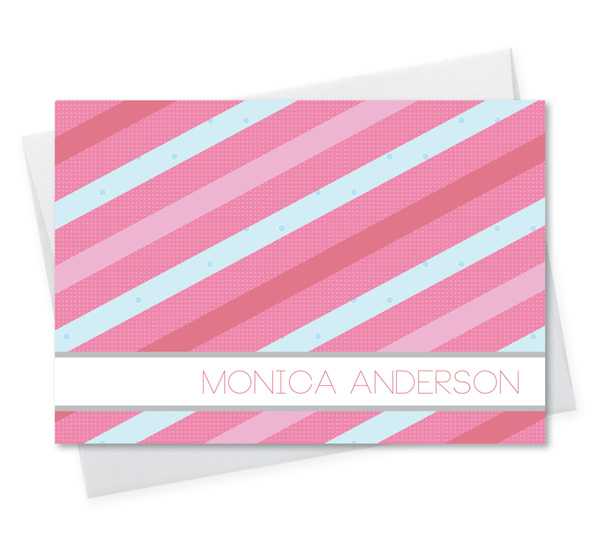 Sweet Lines Notecard