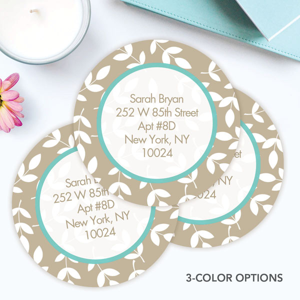 Leafy Bunch Label Set