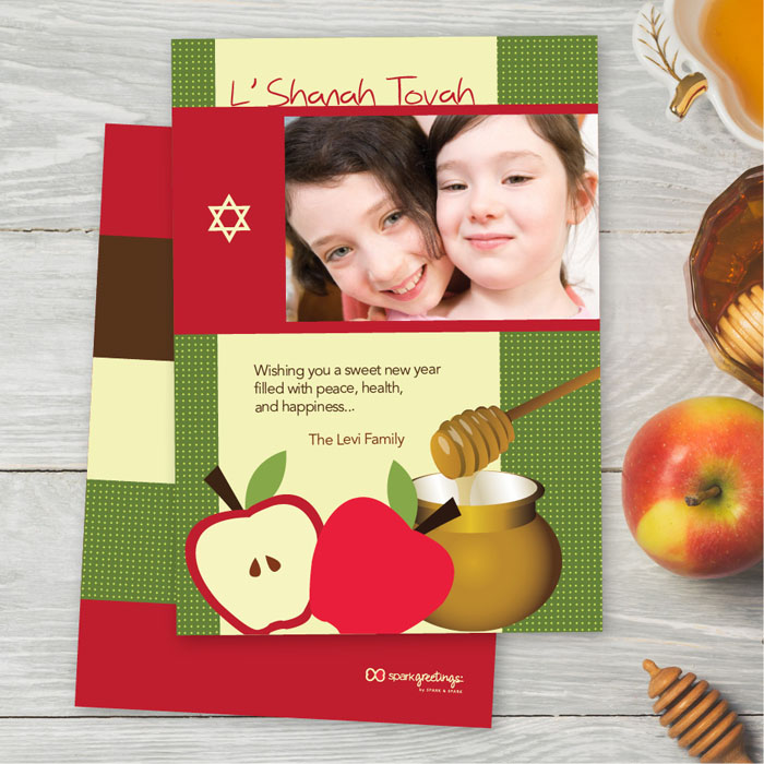 Sweet Apples And Honey Card