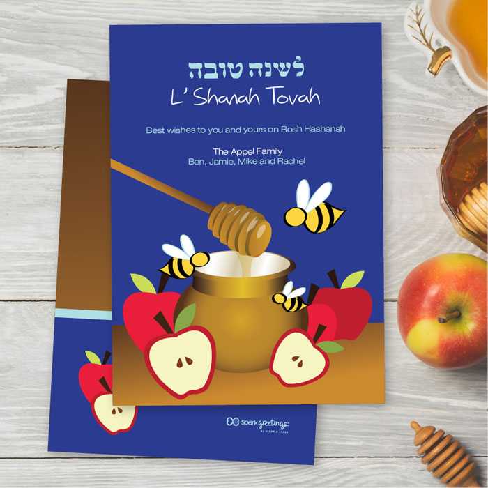 Bees And Honey Card