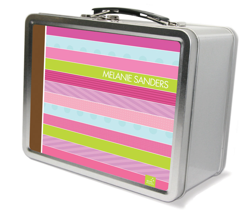 Sweet Lines Metal Lunchbox
