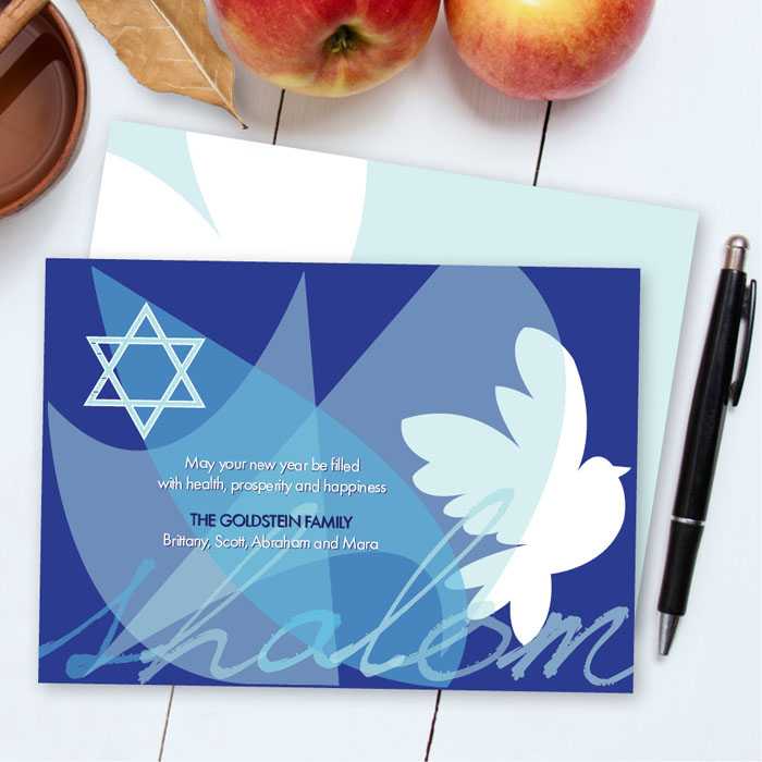 Modern Dove Of Peace Card